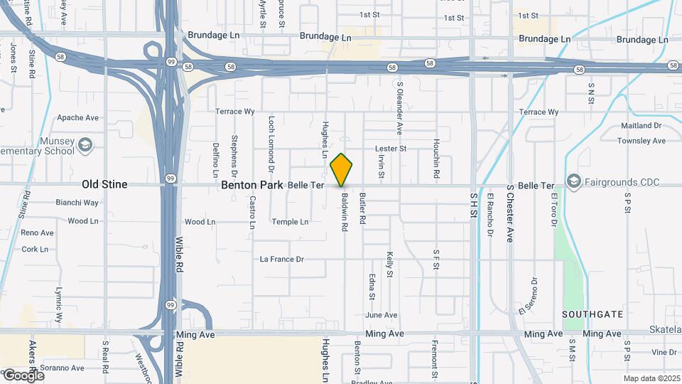 905 Baldwin Rd Map and Location Details