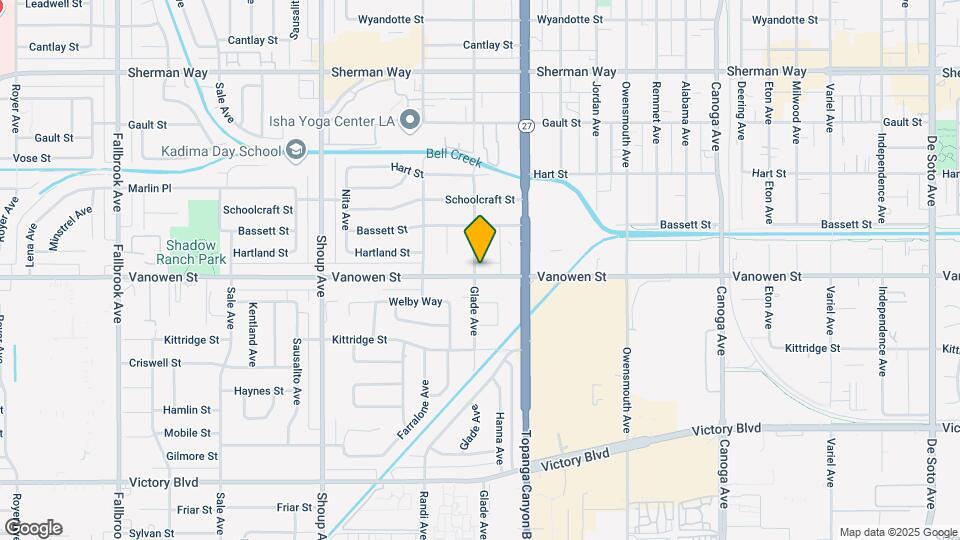 22057 Vanowen St Mapa y Detalles de la Ubicación