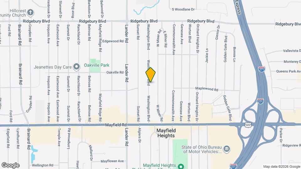 1335 Washington Blvd Map and Location Details