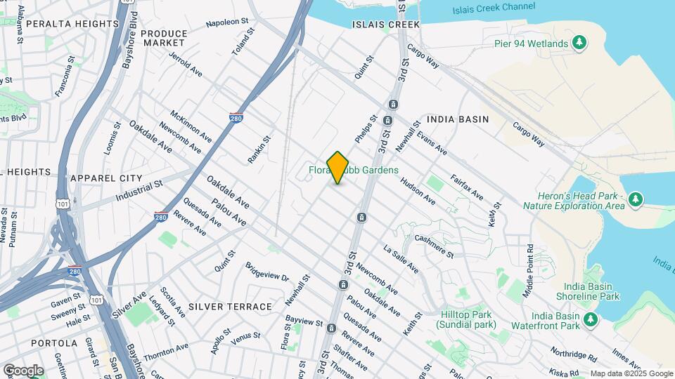 1670 Kirkwood Ave Map and Location Details