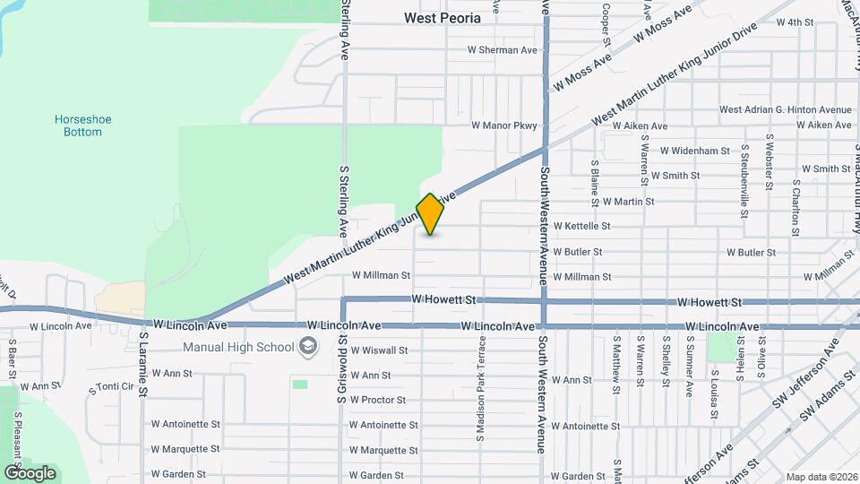 2211 W Butler St Mapa y Detalles de la Ubicación