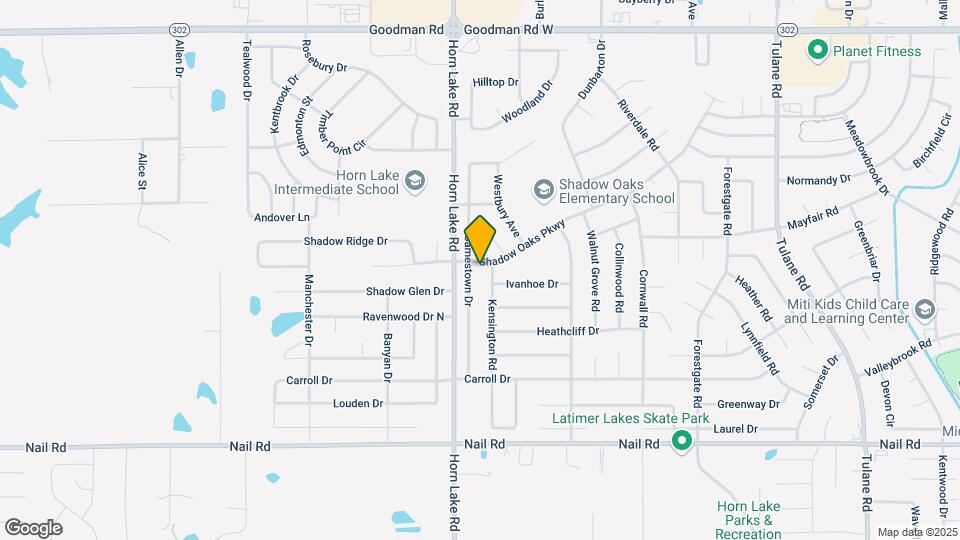 3925 Shadow Oaks Pkwy Map and Location Details