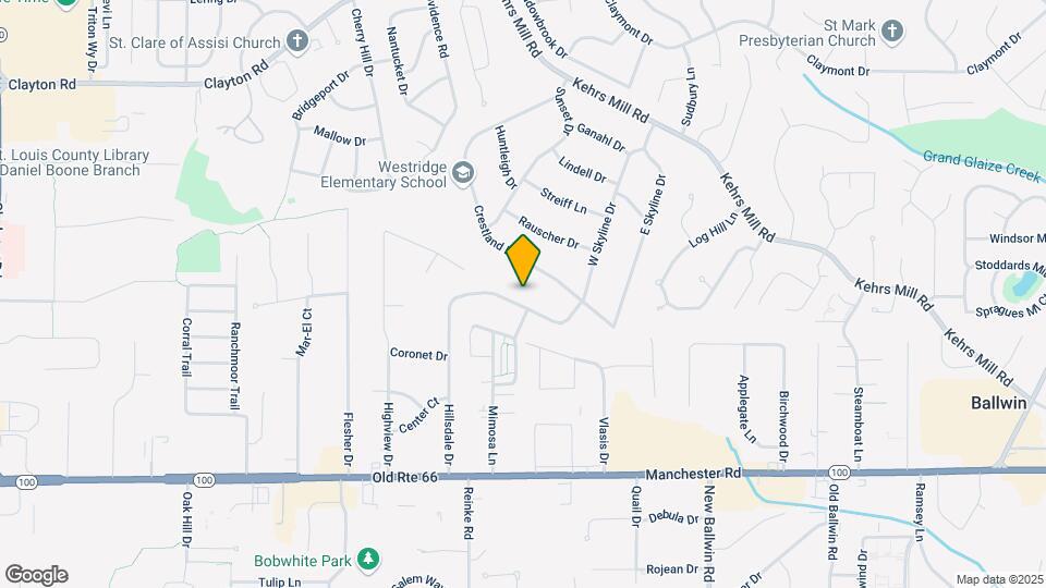 231 Hillsdale Dr Map and Location Details