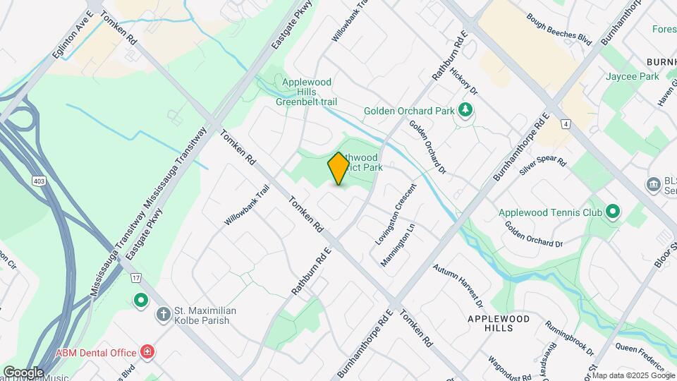 4244 Starlight Crescent Map and Location Details