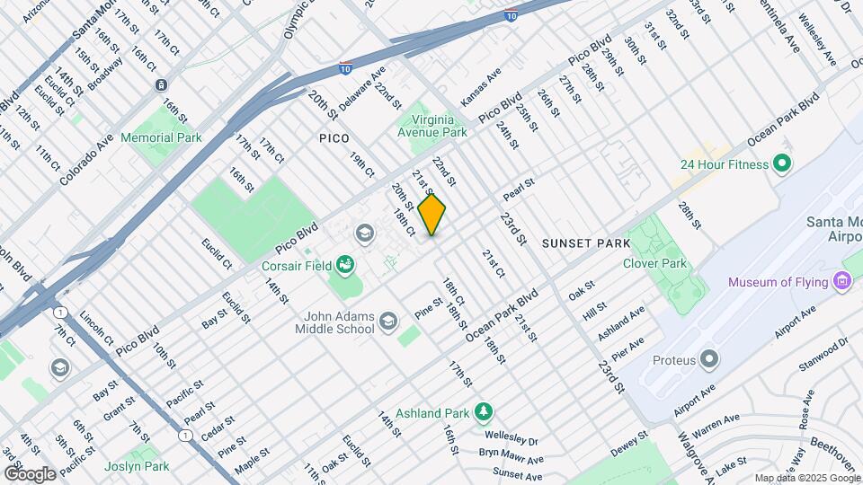 1837 Pearl St, Unit B Mapa y Detalles de la Ubicación