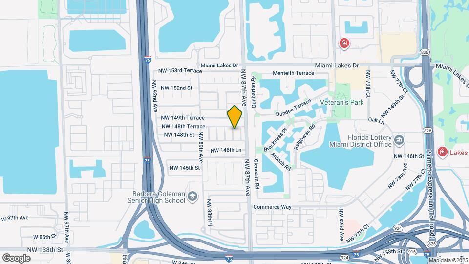14813 NW 87th Pl Map and Location Details