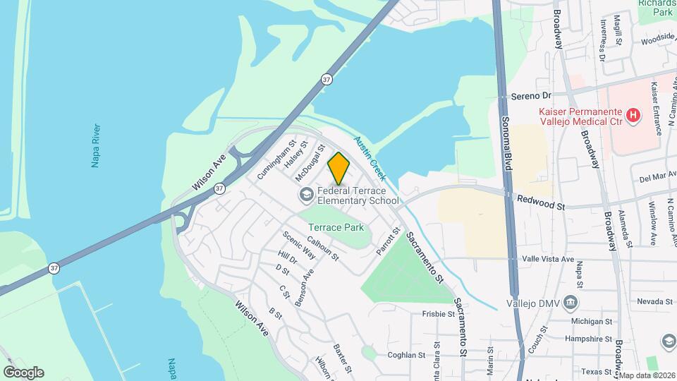 610 Daniels Ave Map and Location Details