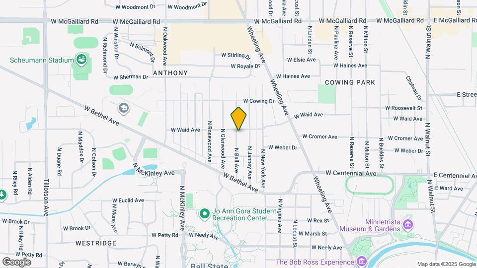 2016 N Ball Ave Mapa y Detalles de la Ubicación