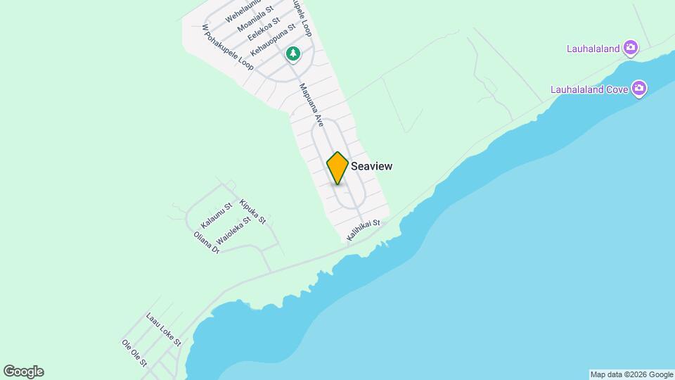 12-124 W Moanauli Loop Map and Location Details