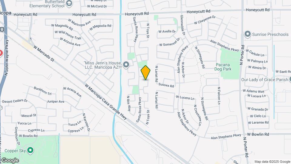 42773 W Camino de Janos Map and Location Details