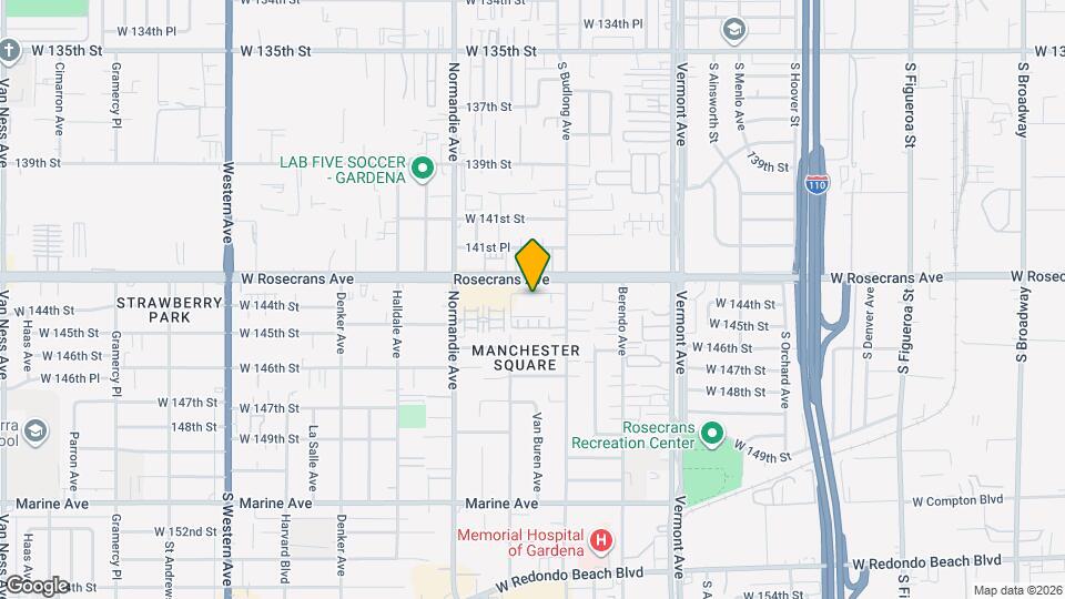 1230 W 144th St Map and Location Details