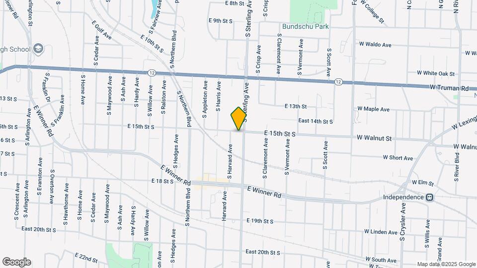 11117 E 15th St S Map and Location Details