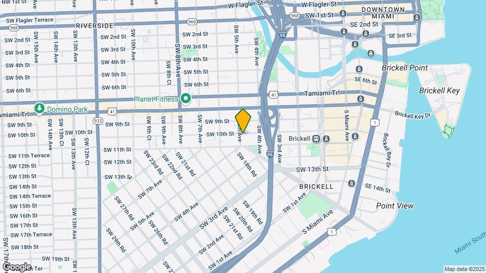 480 SW 10th St Map and Location Details