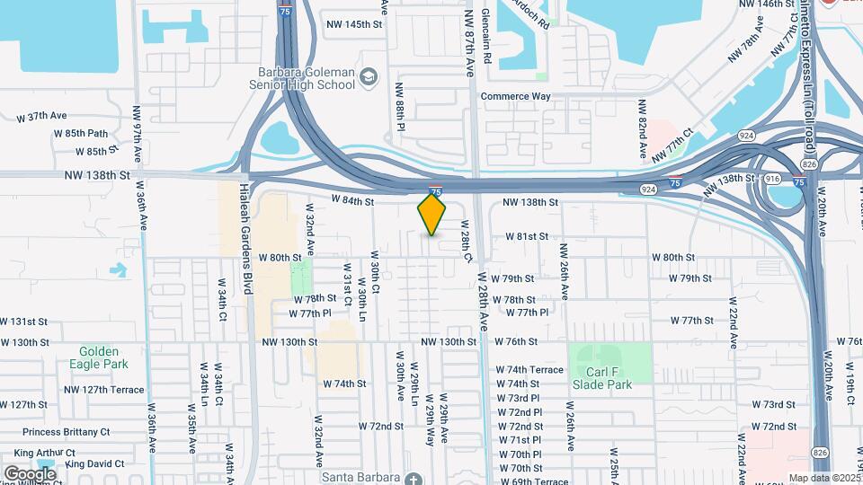 2985 W 80th St Map and Location Details