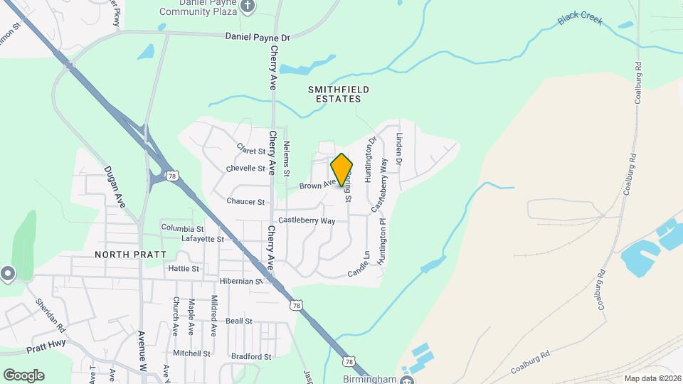 732 Spring St Mapa y Detalles de la Ubicación