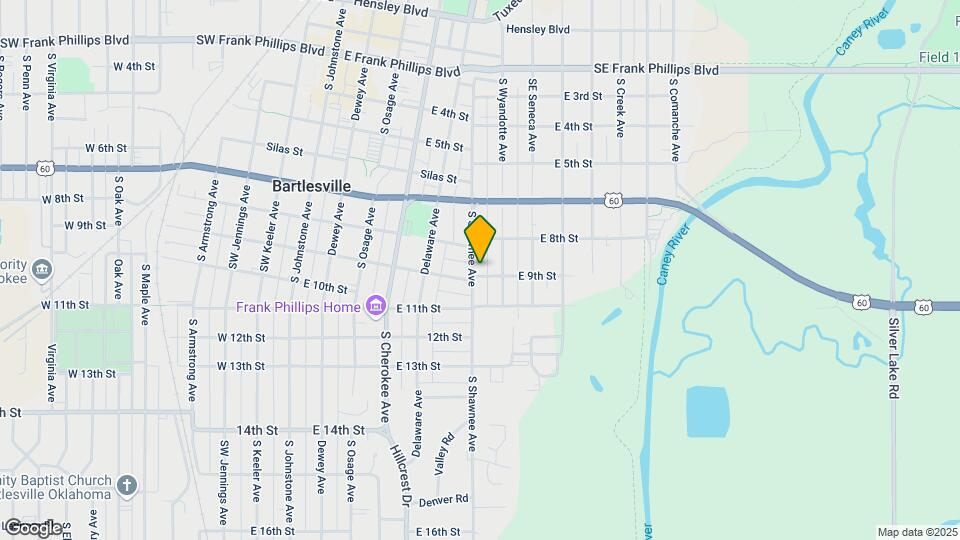 900 S Shawnee Ave Map and Location Details