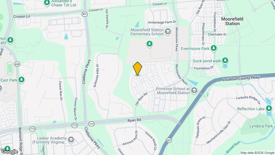 22523 Naugatuck Square Map and Location Details