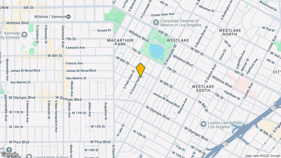 830 S. Grandview Mapa y Detalles de la Ubicación