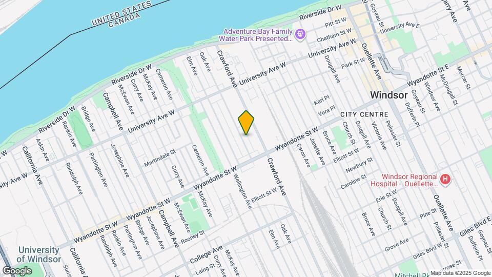 516 Oak Ave Mapa y Detalles de la Ubicación