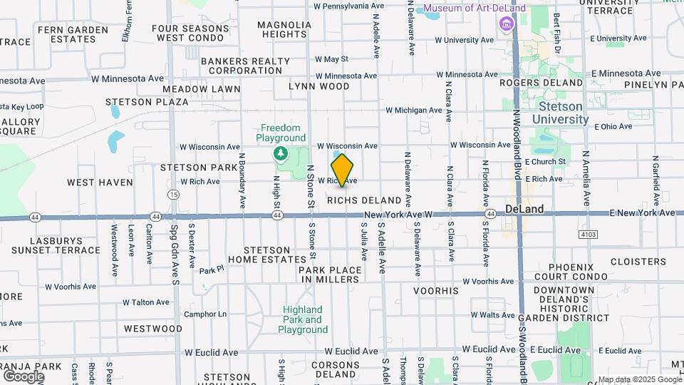 116 N Orange Ave Map and Location Details