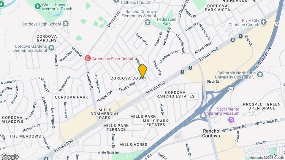 10532 Croetto Way Mapa y Detalles de la Ubicación