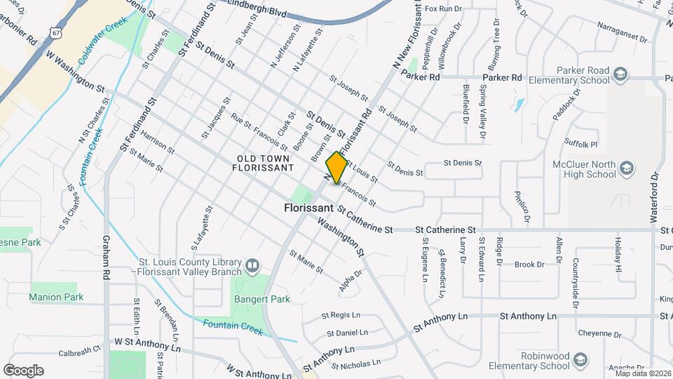 1130 St Francois St Map and Location Details