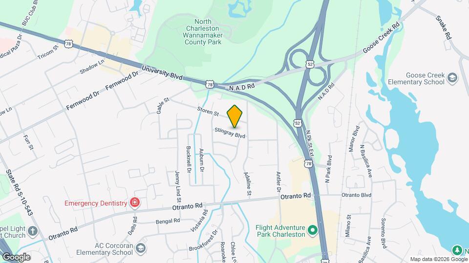 2416 Stingray Blvd Map and Location Details