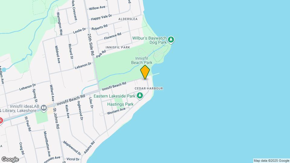 687 Innisfil Beach Rd Map and Location Details