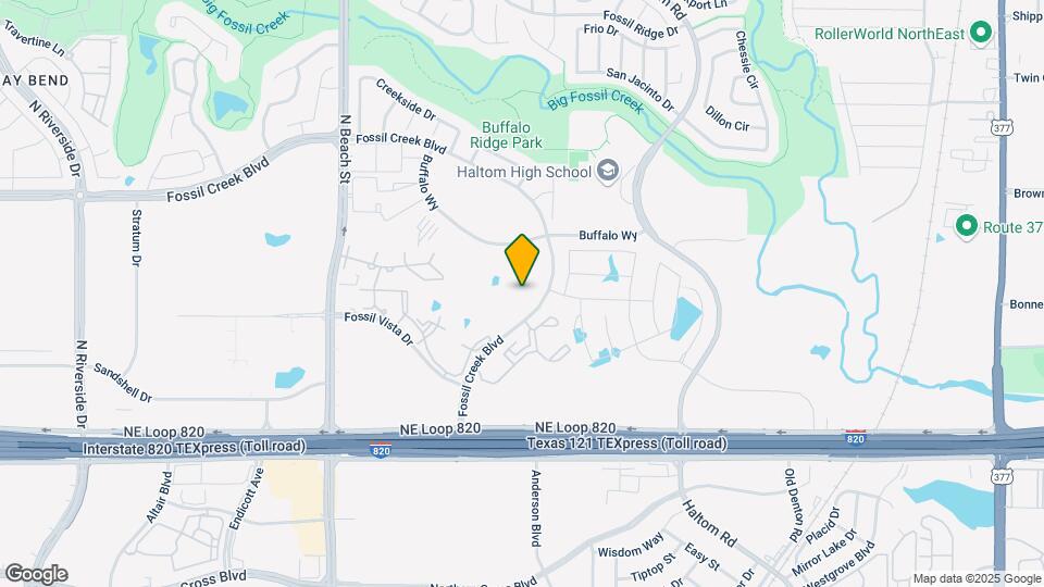 Parmore Fossil Creek 55+ Affordable Housing Map and Location Details