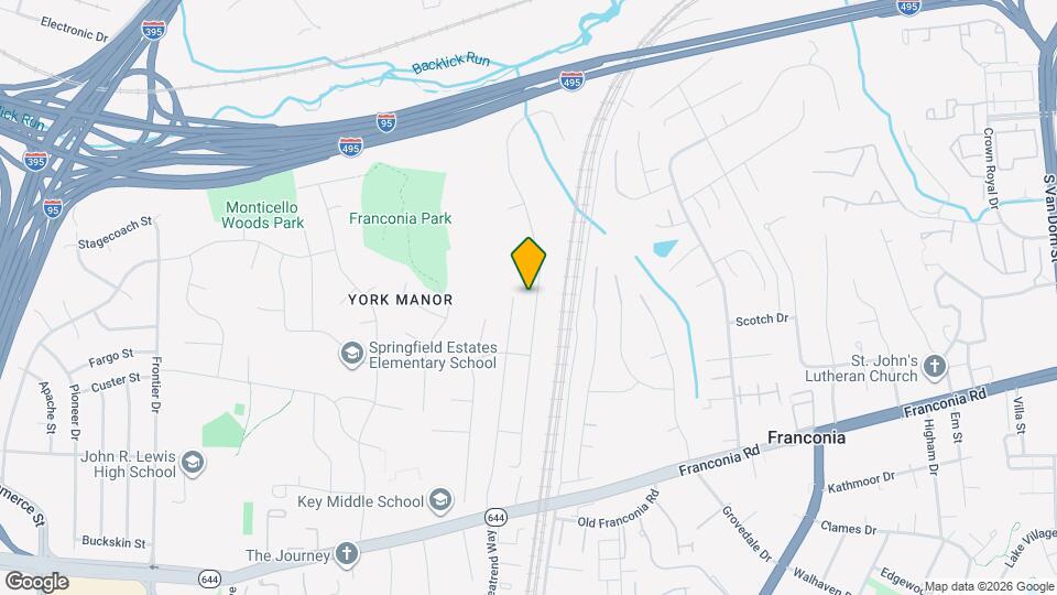 6136 Deer Ridge Trail Map and Location Details