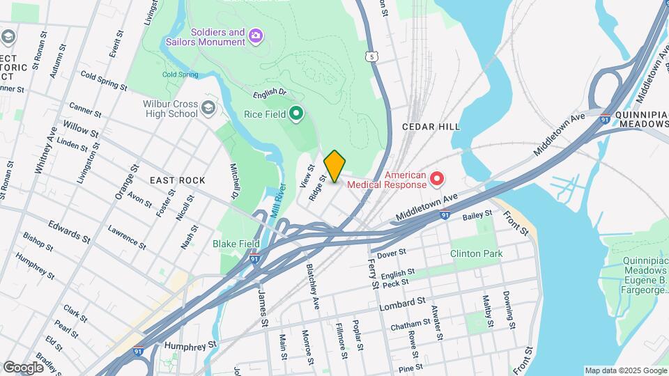 164 Cedar Hill Ave, Unit 164 Cedar Hill Ave Apt #3 Map and Location Details