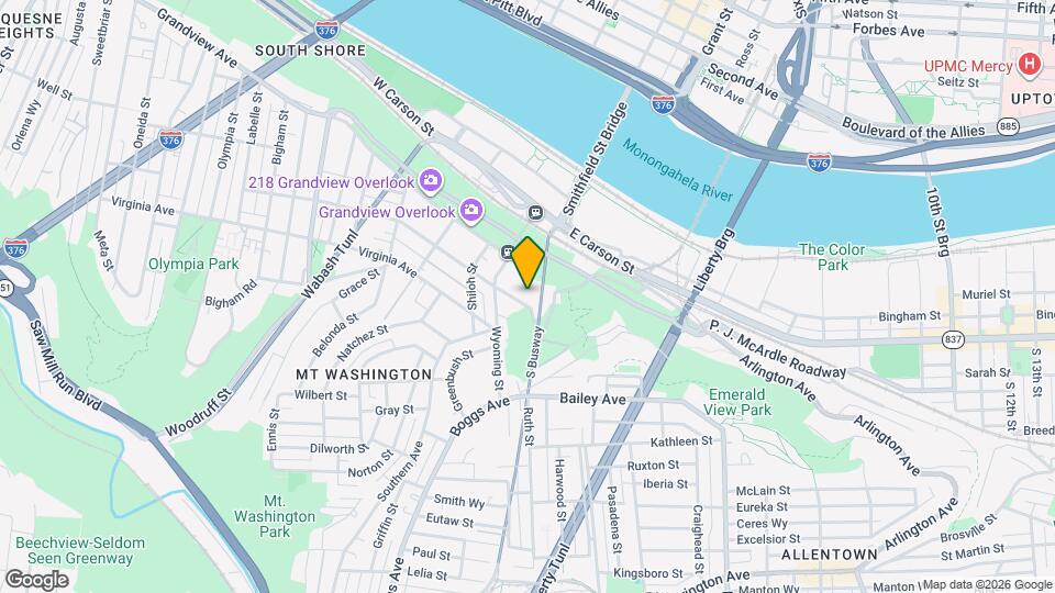 139-141-141 E Sycamore St Map and Location Details