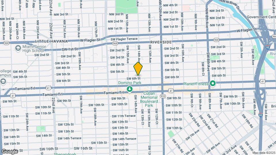 530 SW 14th Ave Map and Location Details