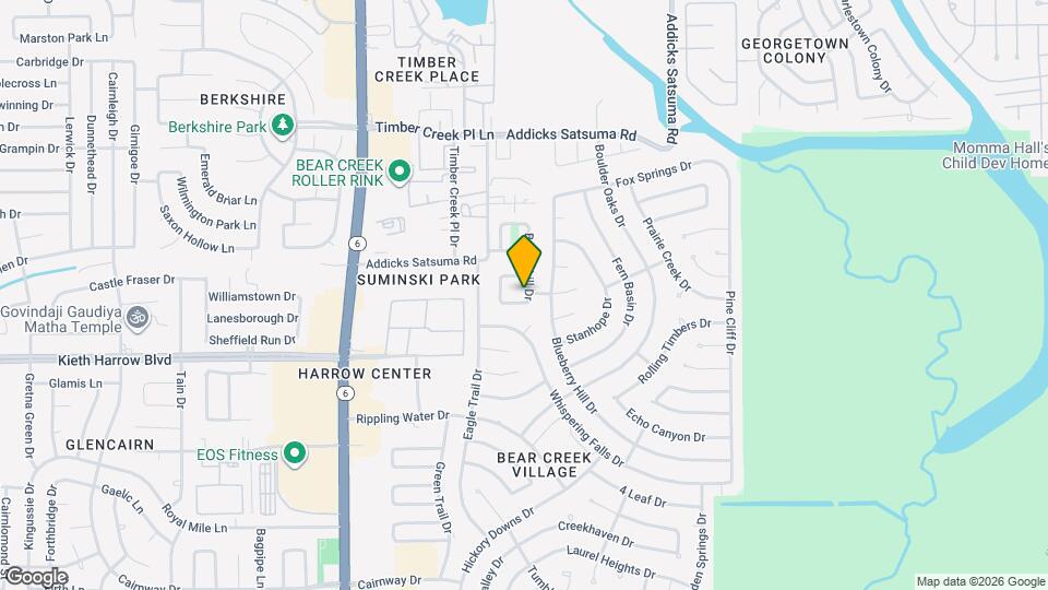 5111 Beaverhill Dr Map and Location Details