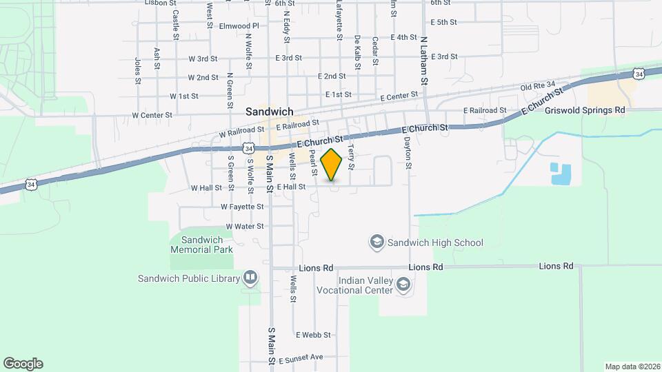 Sandwich Manor Mapa y Detalles de la Ubicación