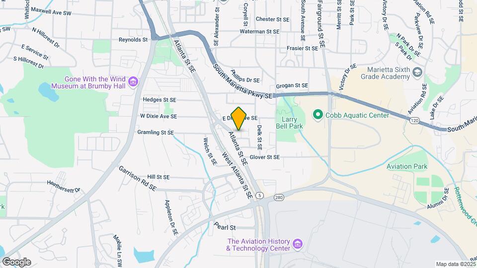 521 Atlanta St Mapa y Detalles de la Ubicación