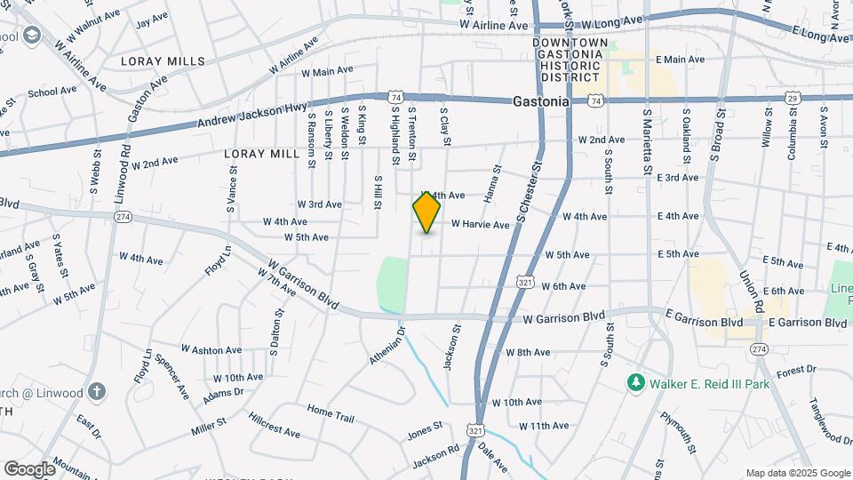 610 W 5th Map and Location Details
