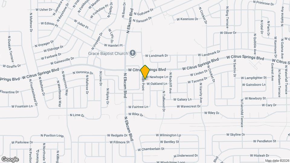 2507 W Oakland Ln Map and Location Details
