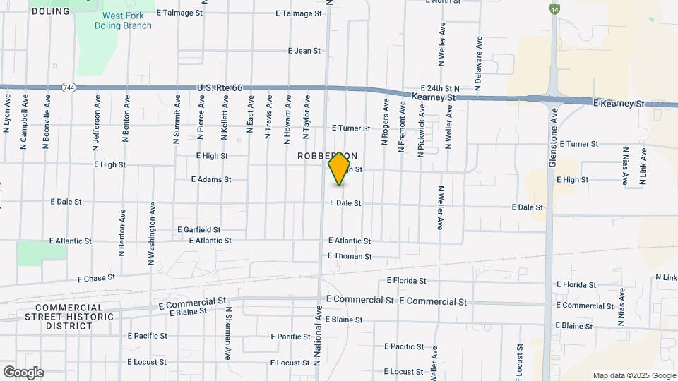 2117 N Ramsey Ave Map and Location Details