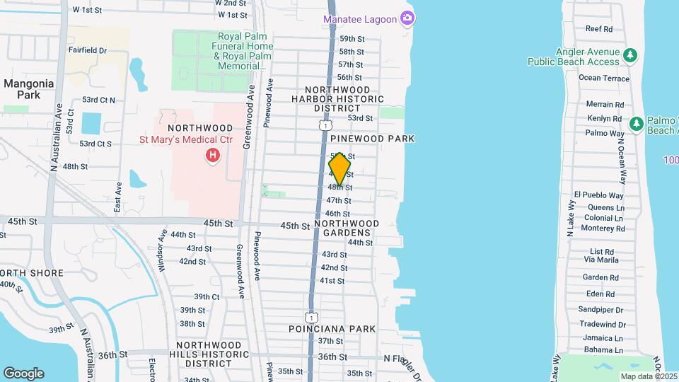 510 48th St Map and Location Details