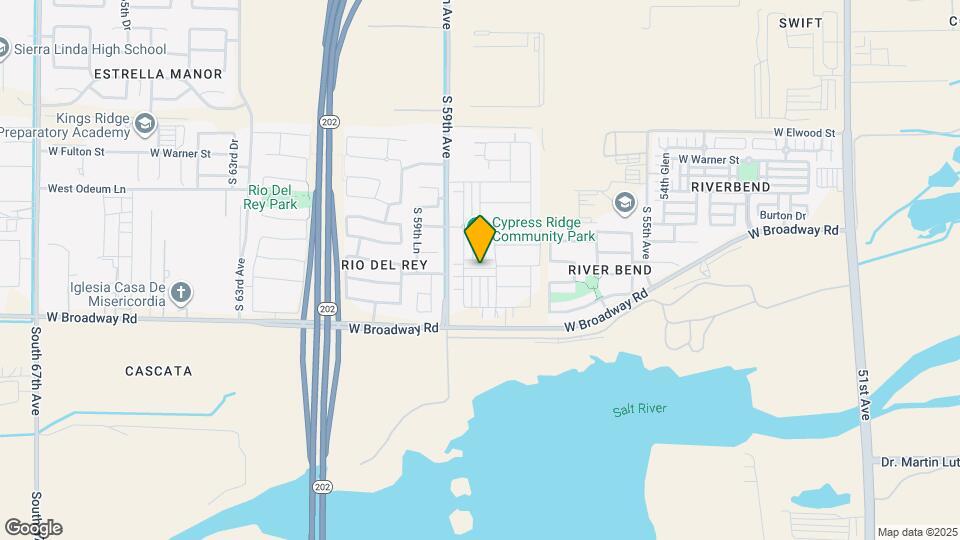 5830 W Wood St Mapa y Detalles de la Ubicación