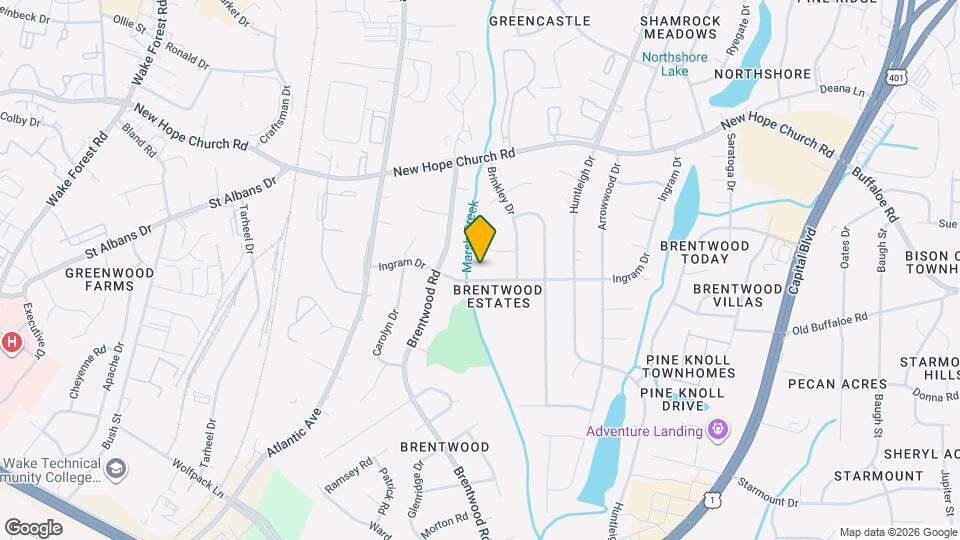 3321 Ingram Dr Map and Location Details