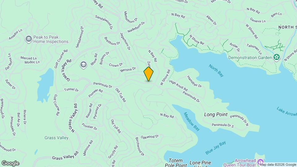 1170 Peninsula Dr Map and Location Details