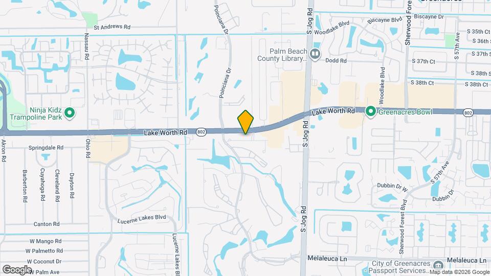 6835 Broadwater Ln Map and Location Details