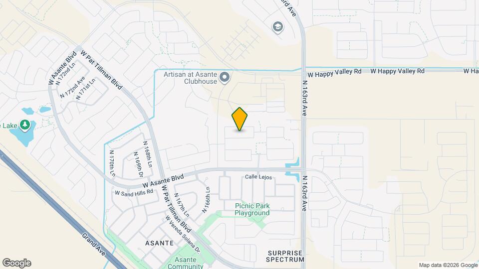 16554 W Questa Dr Map and Location Details