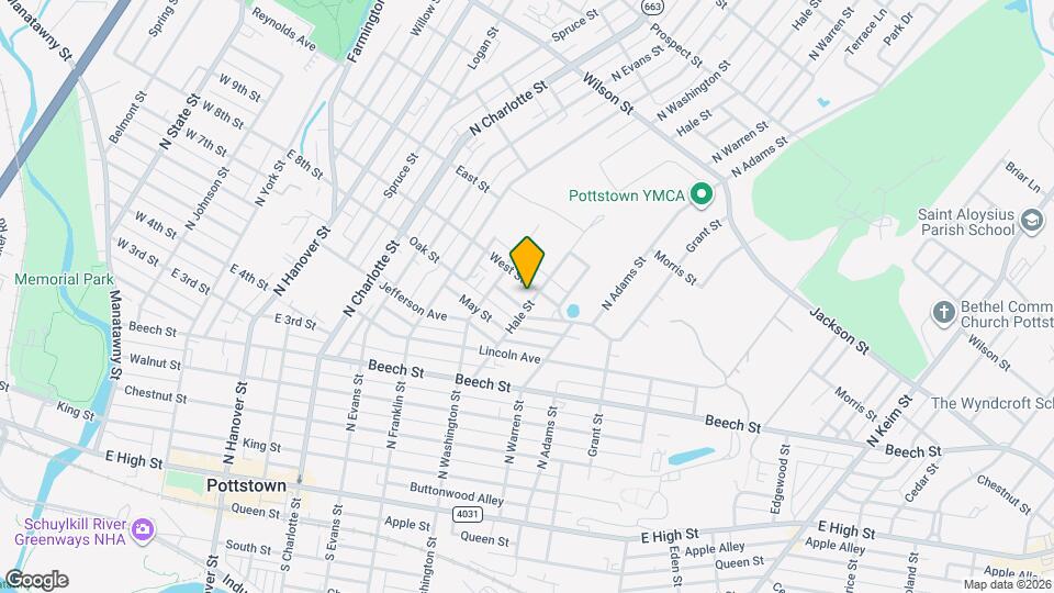 461 Hale St Map and Location Details