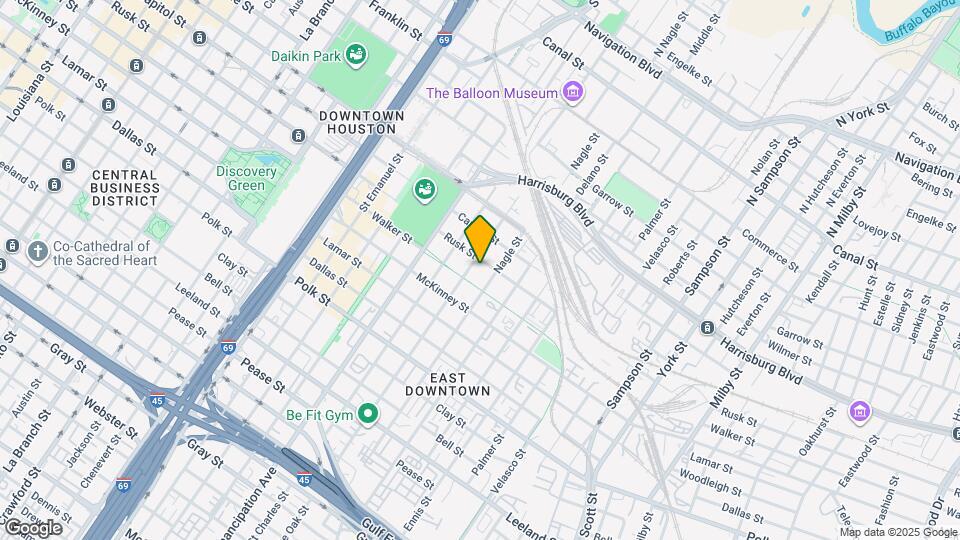 2608 Rusk St Map and Location Details