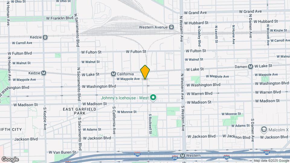 2620 W Washington Blvd Map and Location Details