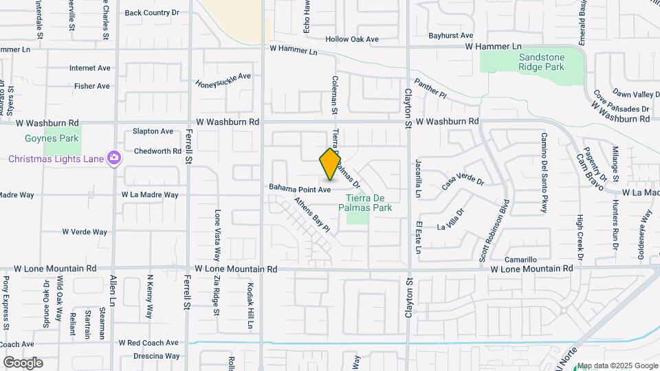 2406 Bahama Point Ave Map and Location Details