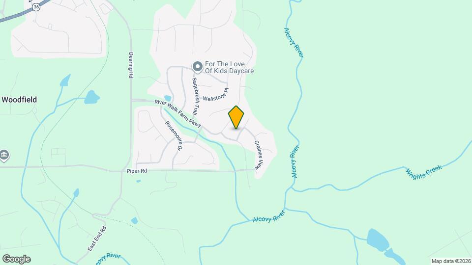 25 Thrasher Way Map and Location Details